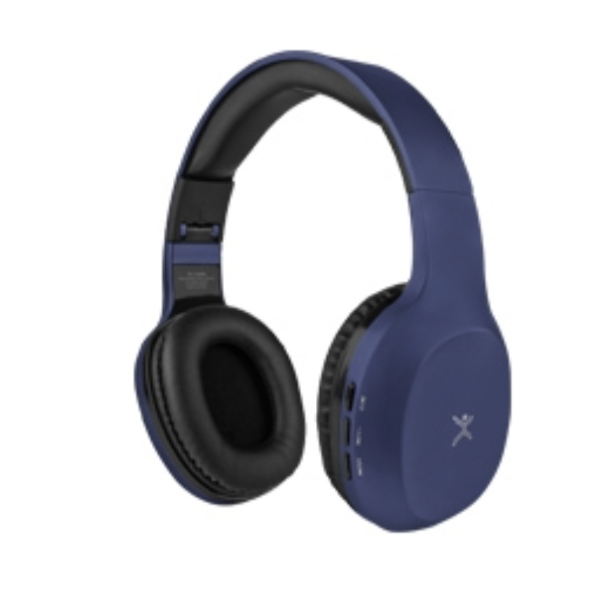 AUDIFONOS ON EAR INALAMBRICOS BT AZUL