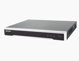 [DS-7616NI-K2/16P] NVR 8 Max (4K)/16 canales IP/16 Puertos PoE+/2 Bahías de DD/Switch PoE 300 mts/HDMI en 4K