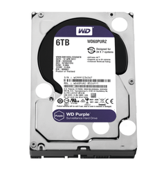 [WD62PURZ] Disco Duro PURPLE de 6TB/3 AÑOS G./Para Videovigilancia