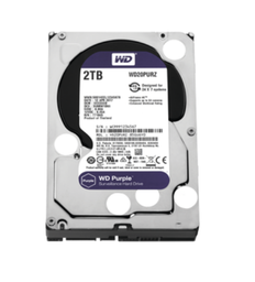 [WD22PURZ] Disco Duro PURPLE de 2TB / 2 AÑOS DE GARANTÍA / Para Videovigilancia