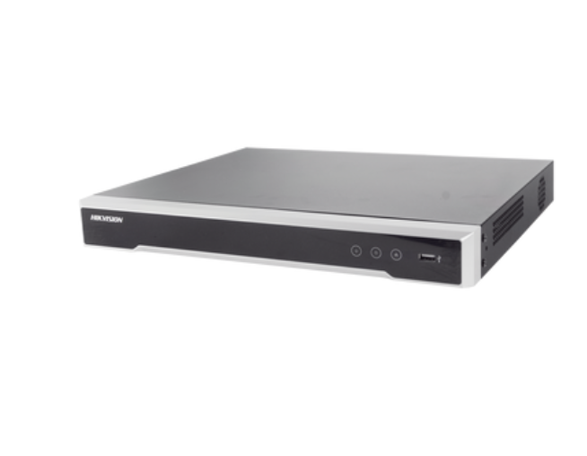 NVR 8 Megapixel (4K) / 8 canales IP / 8 Puertos PoE+ / 2 Bahías de Disco Duro / Switch PoE 300 mts / HDMI en 4K