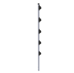 [SYSPOST3-34] POSTE GALVANIZ.D/1IN X 1.2M P/CERCA ELECTRIFICADA